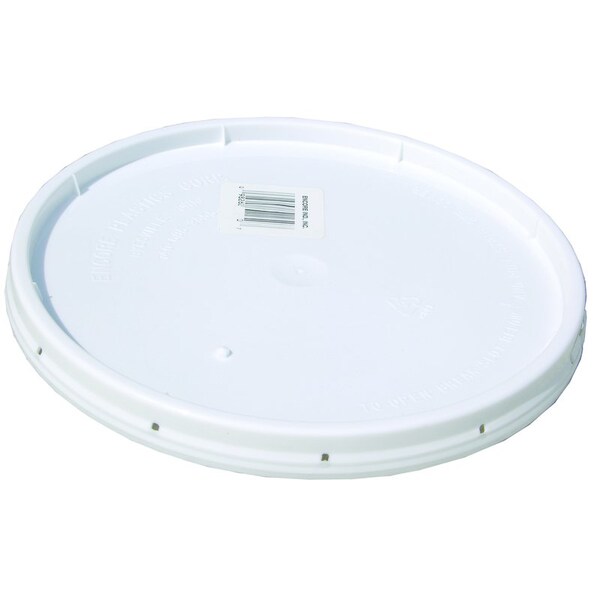 Encore Plastics Paint Pail Lid Gasket White 2G 201214 Zoro